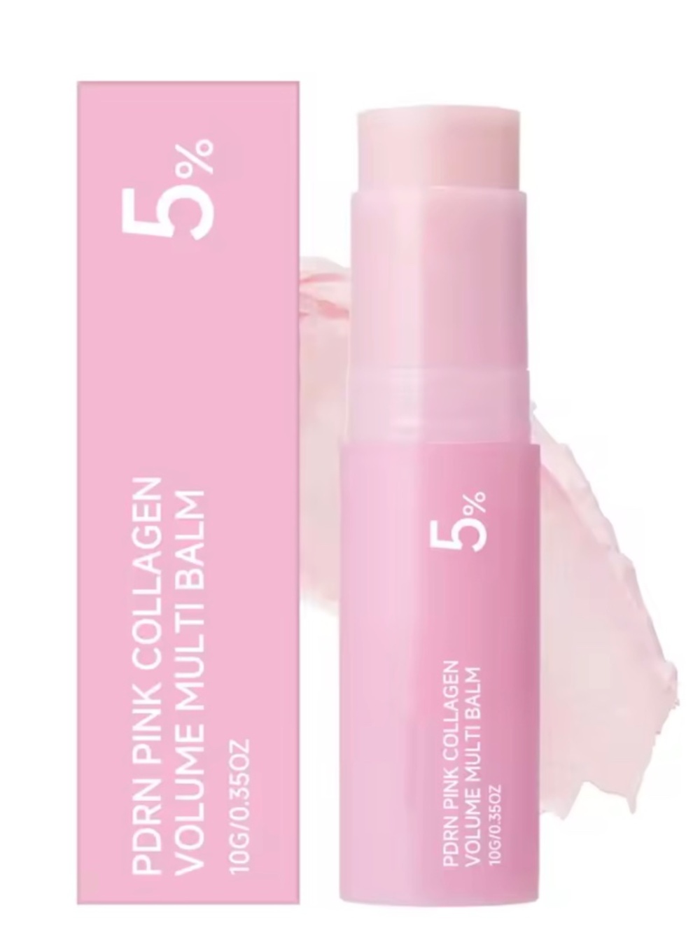 Korean Beauty Balm Stick Pink Collagen Multi Balm Hydrating Face Moisturizer